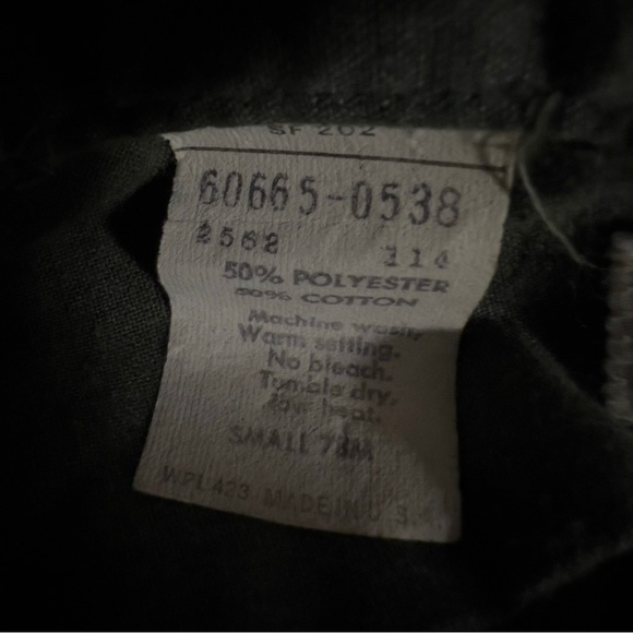 LEVI’s 70’s Vintage Silver Tab Buttons Shirt S - Picture 8 of 9